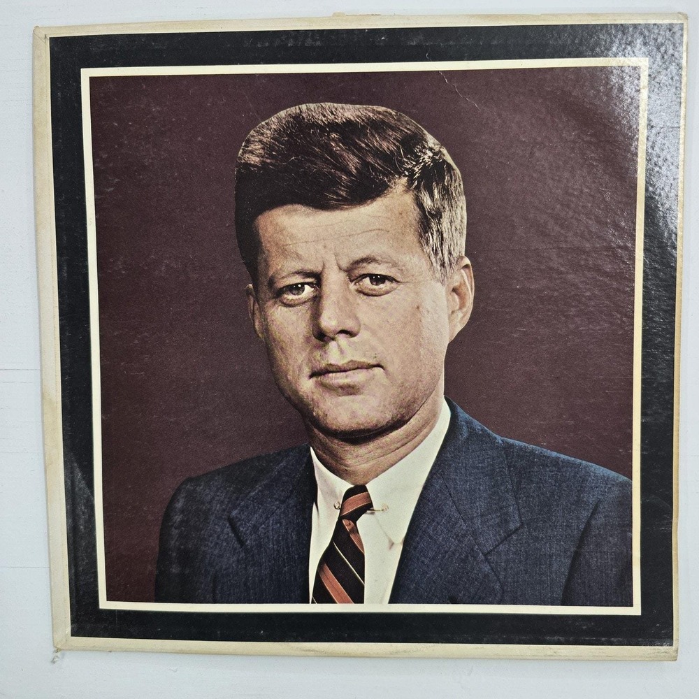 John F. Kennedy - A Memorial Album LP VG+/VG Spoken Word 1963 Vintage Vinyl